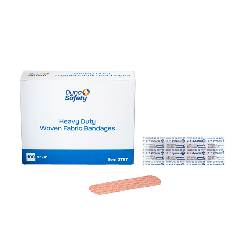 DynaSafety Heavy Duty Woven Fabric Bandage 7/8 x 3 24/100 medical supply