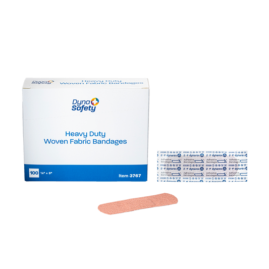 DynaSafety Heavy Duty Woven Fabric Bandage 7/8 x 3 24/100 medical supply