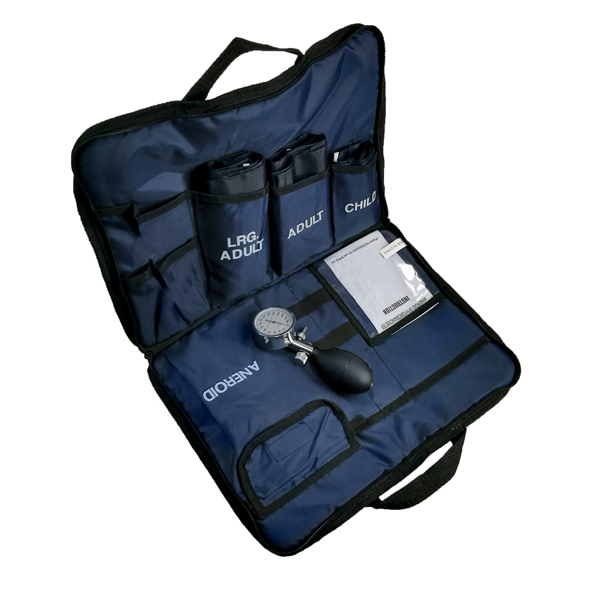 Dynarex Blood Pressure Cuff Kit Child Adult Large Adult Case of 5 medical supply