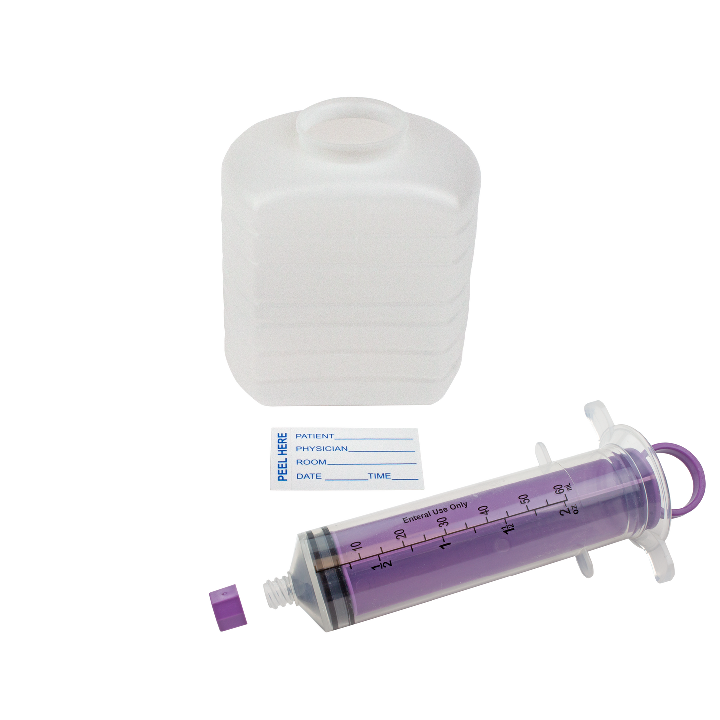Dynarex Enteral Irrigation Kit ENFit Connector 60 cc 30 per Case medical supply