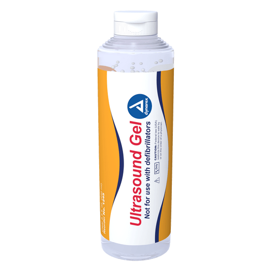 Dynarex Ultrasound Gel 8.5 fl oz Clear Case of 12 medical supply