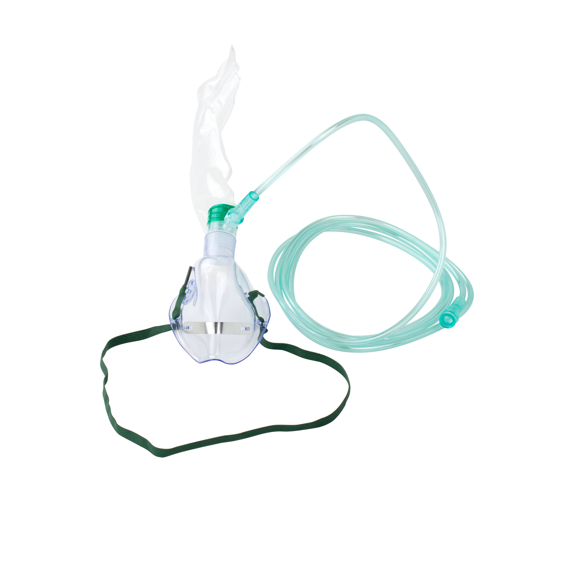Resp-O2 High-Concentration Standard Adult Oxygen Mask 50/cs medical supply