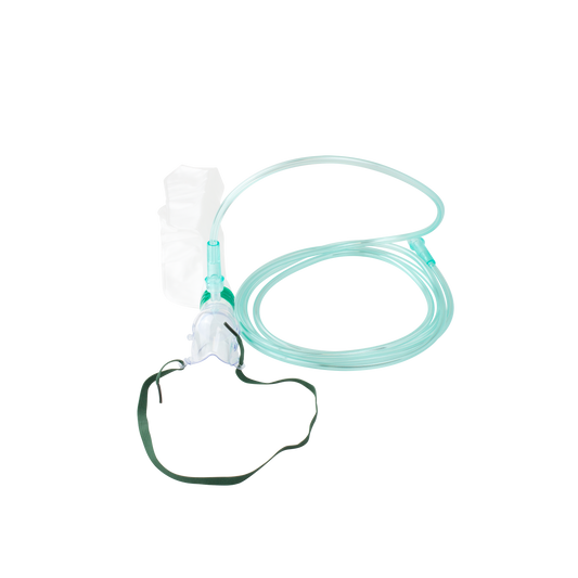 Resp-O2 High-Concentration Standard Infant Oxygen Mask 50/cs medical supply