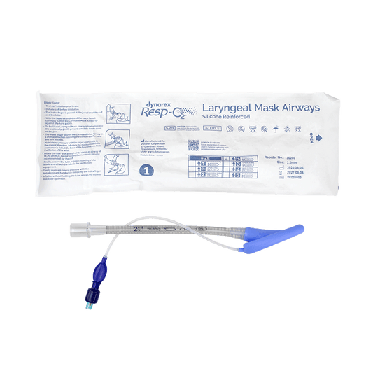Resp-O2 LMA Silicone Reinforced 2.5 mm Case medical supply