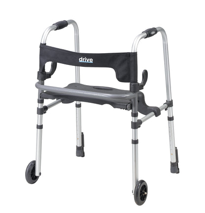 Drive Medical Clever Lite LS Rollator Walker with Seat medical supply