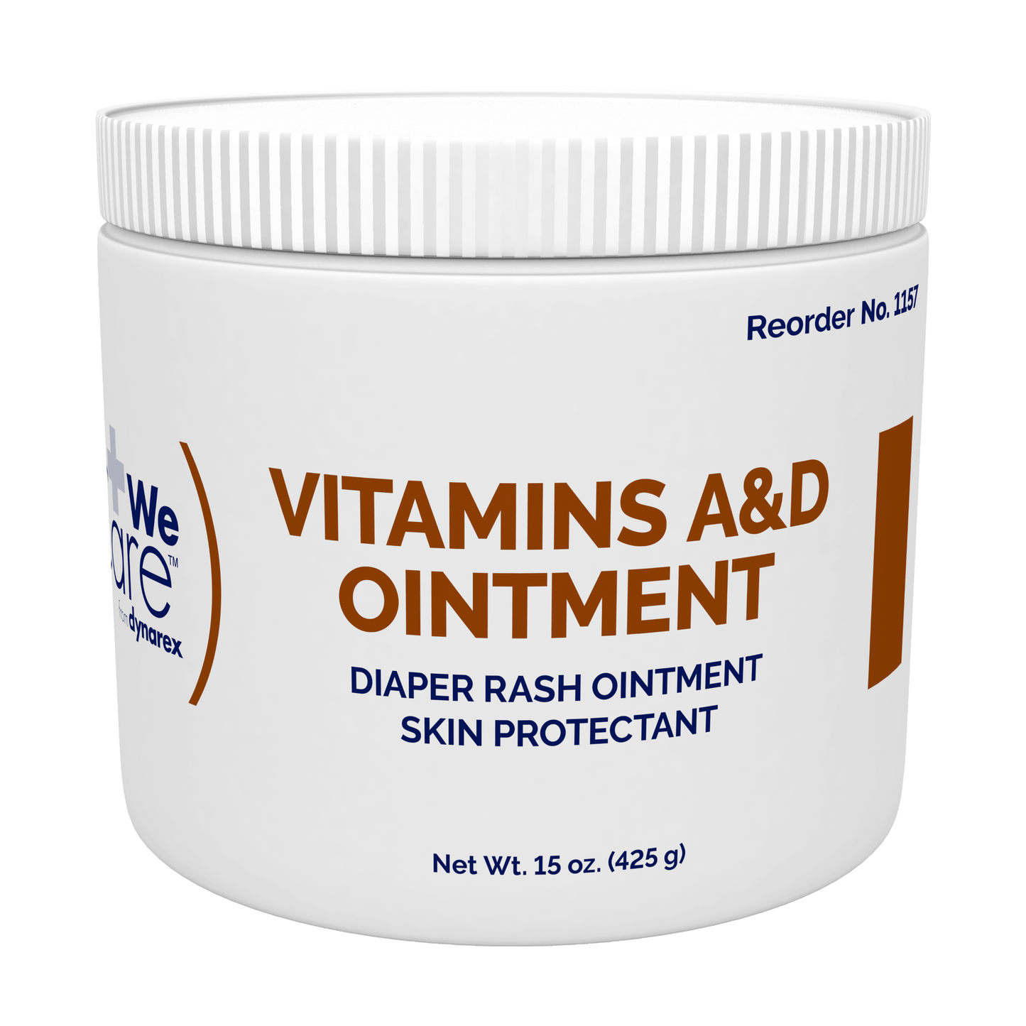 WeCare Vitamins A&D Ointment 15 oz Jar 12 Case medical supply