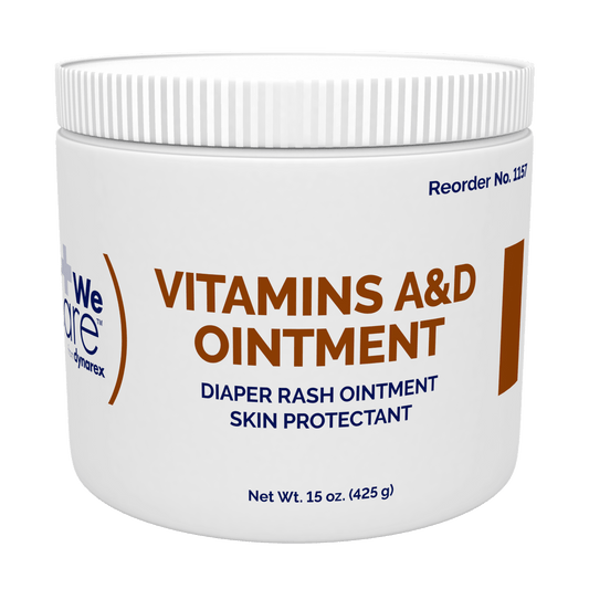 WeCare Vitamins A&D Ointment 15 oz Jar 12 Case medical supply