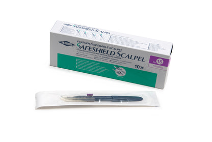 Graham Field Safeshield Disp Scpl Strl #15 Feather medical supply view 4