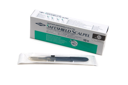 Graham Field Safeshield Disp Scpl Strl #22 Feather medical supply view 4