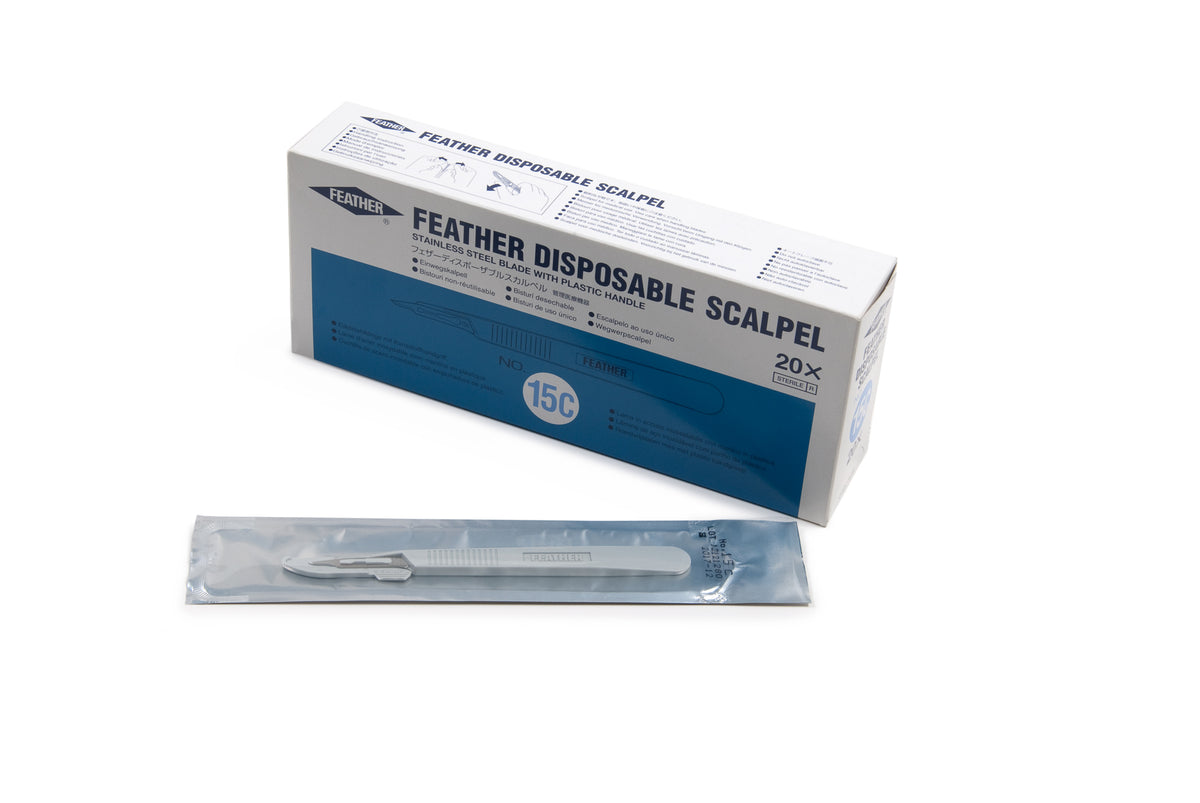 Graham Field Scalpels Feather #15 20/BX Feather medical supply view 4