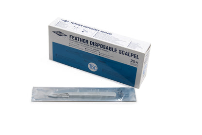 Graham Field Scalpels Feather #15 20/BX Feather medical supply view 4