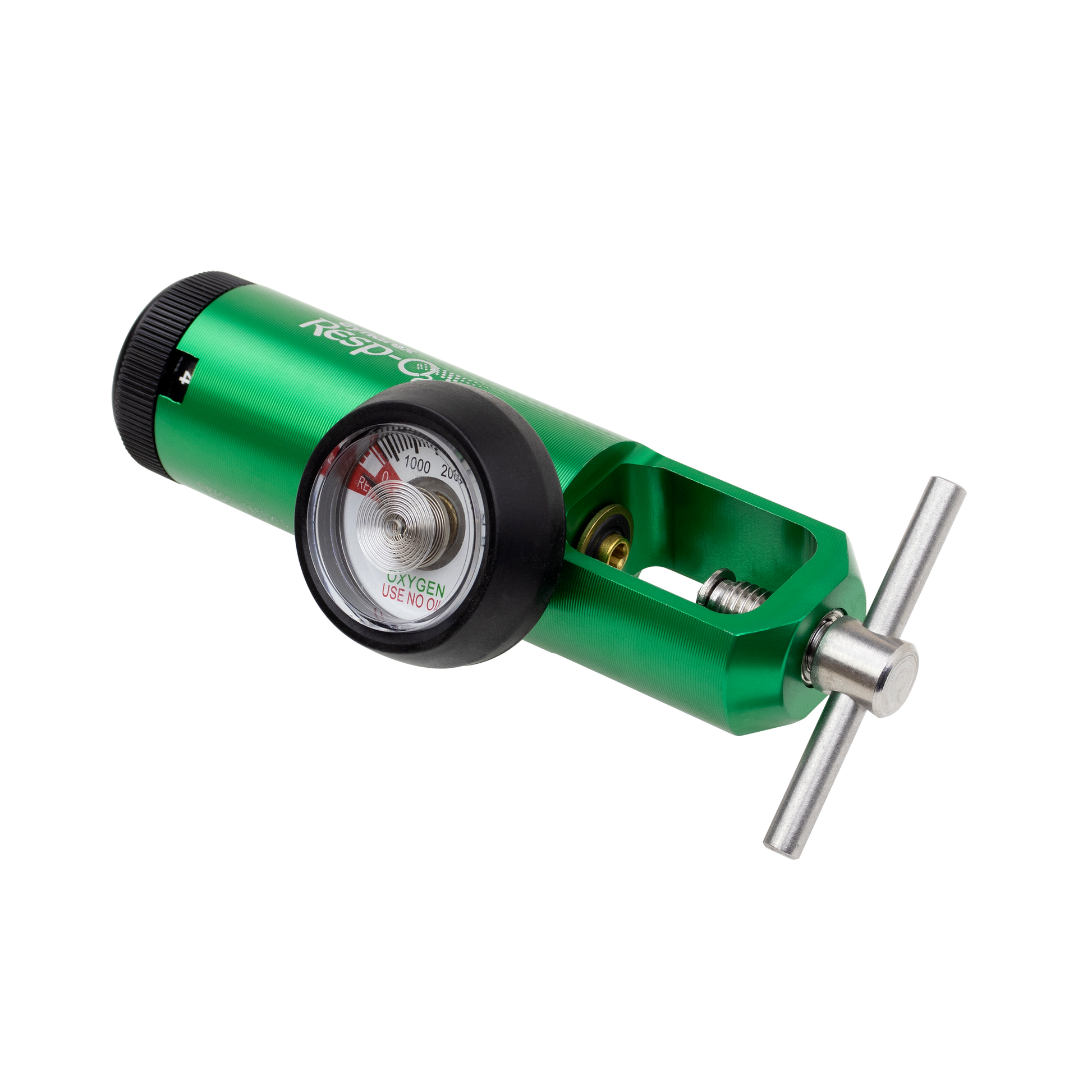 Resp-O2 CGA 870 Oxygen Regulator 0-4 LPM barb outlet medical supply