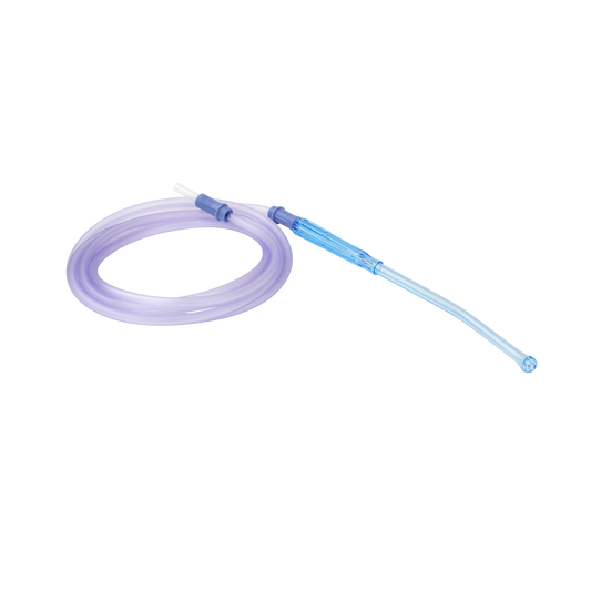 Resp-O2 Yankauer Suction Handle Non-Vented 3/16 x 10 ft Tubing 20 per Case medical supply