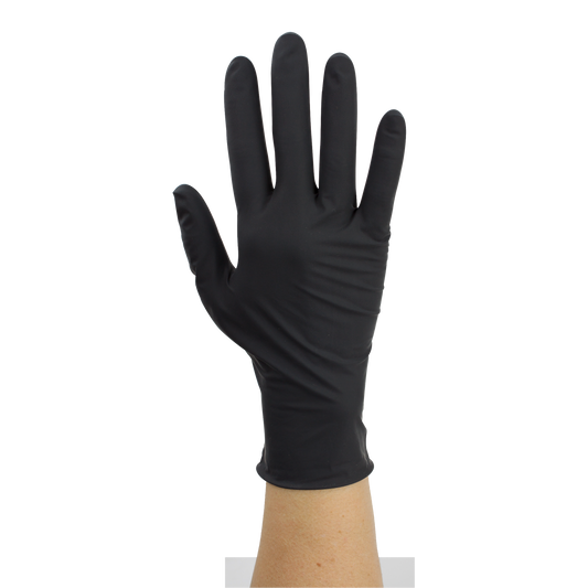 Dynarex Black Arrow Latex Exam Gloves Small Powder-Free Case medical supply