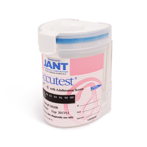Accutest 8+6 Panel Drug Split Cup DS208 25/Box medical supply