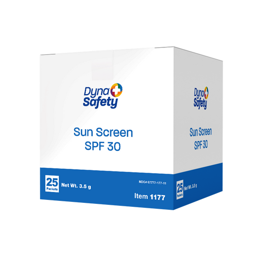 DynaSafety Sunscreen 3.5 g Sachet 1000/cs Bulk medical supply
