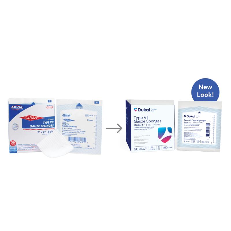 Dukal Premium Care Sterile Gauze Sponges 8-Ply 2 inch x 2 inch medical supply