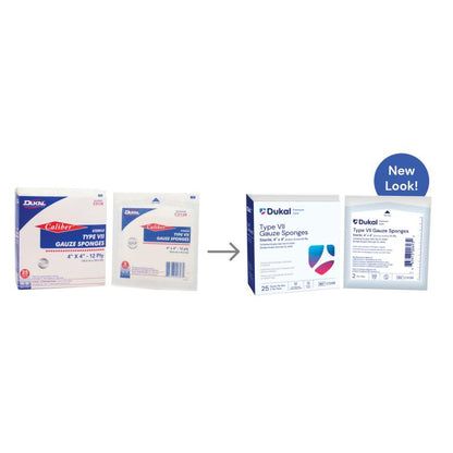 Dukal Premium Care Sterile Gauze Sponges 12-Ply 4 inch x 4 inch medical supply