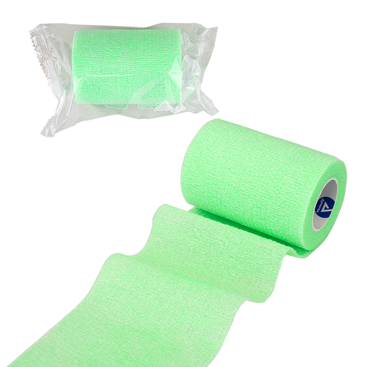 Dynarex Sensi Wrap Self-Adherent Latex-Free 2 inch x 5 yds Green 36/cs medical supply