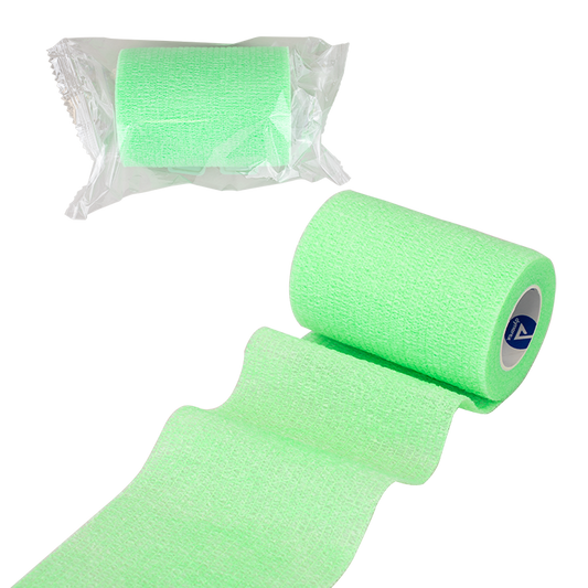 Dynarex Sensi Wrap Self-Adherent Latex-Free 3 inch x 5 yds Green 24/cs medical supply