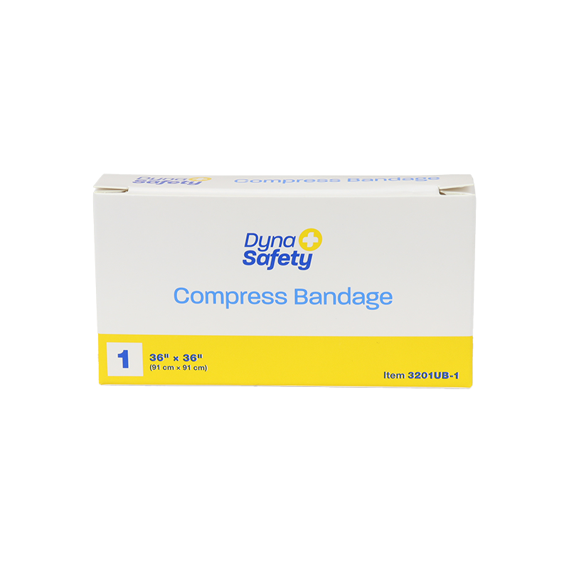 DynaSafety Compress Bandage 1 Unit 36x36in Case medical supply