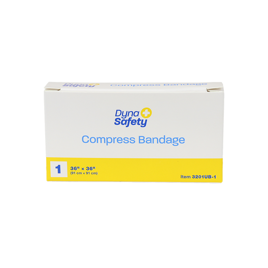 DynaSafety Compress Bandage 1 Unit 36x36in Case medical supply