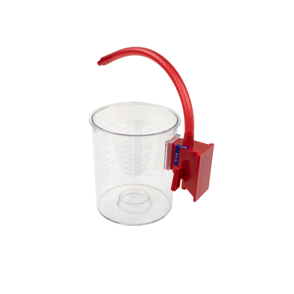 Resp-O2 Reusable Outer Suction Canister Wall Mount 1000 cc 10/cs medical supply
