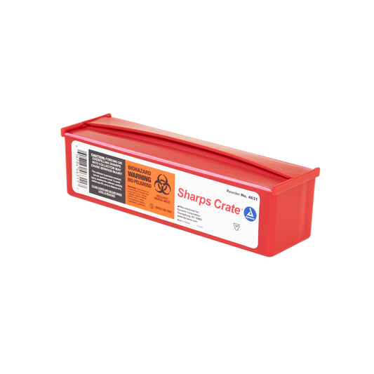 Dynarex Sharps Crate Case of 40 medical supply