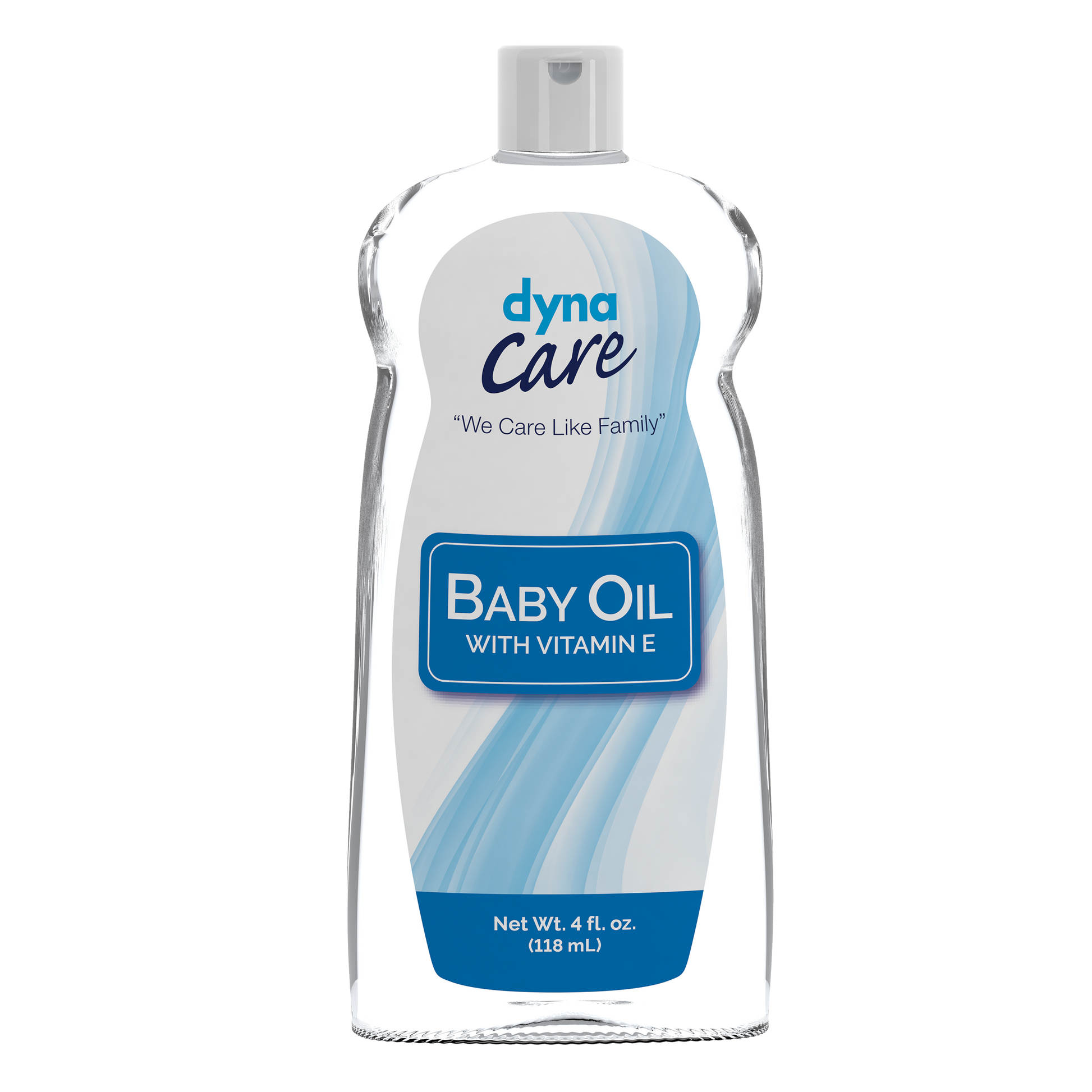 dynaCare Baby Oil 4 fl oz 118 mL Bottle Case medical supply