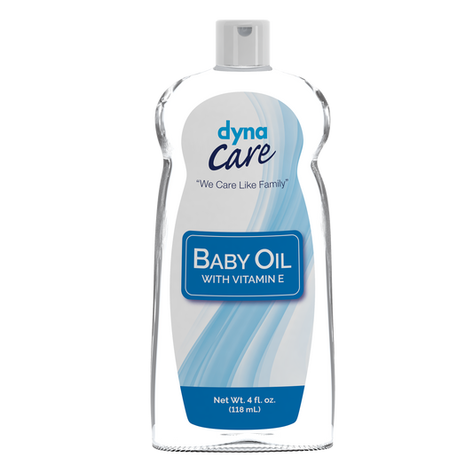 dynaCare Baby Oil 4 fl oz 118 mL Bottle Case medical supply
