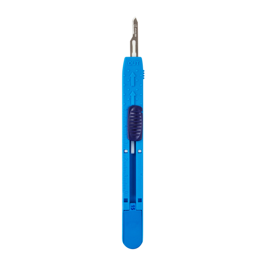 Medi-Cut Safety Scalpels Sterile #15 10/bx medical supply