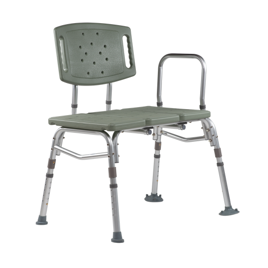 Bari+Max Bariatric Tub Transfer Bench Gray medical supply