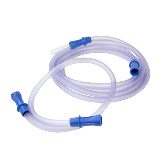 Resp-O2 Suction Connection Tubing 3/16" x 6' and x 18" 50/cs medical supply
