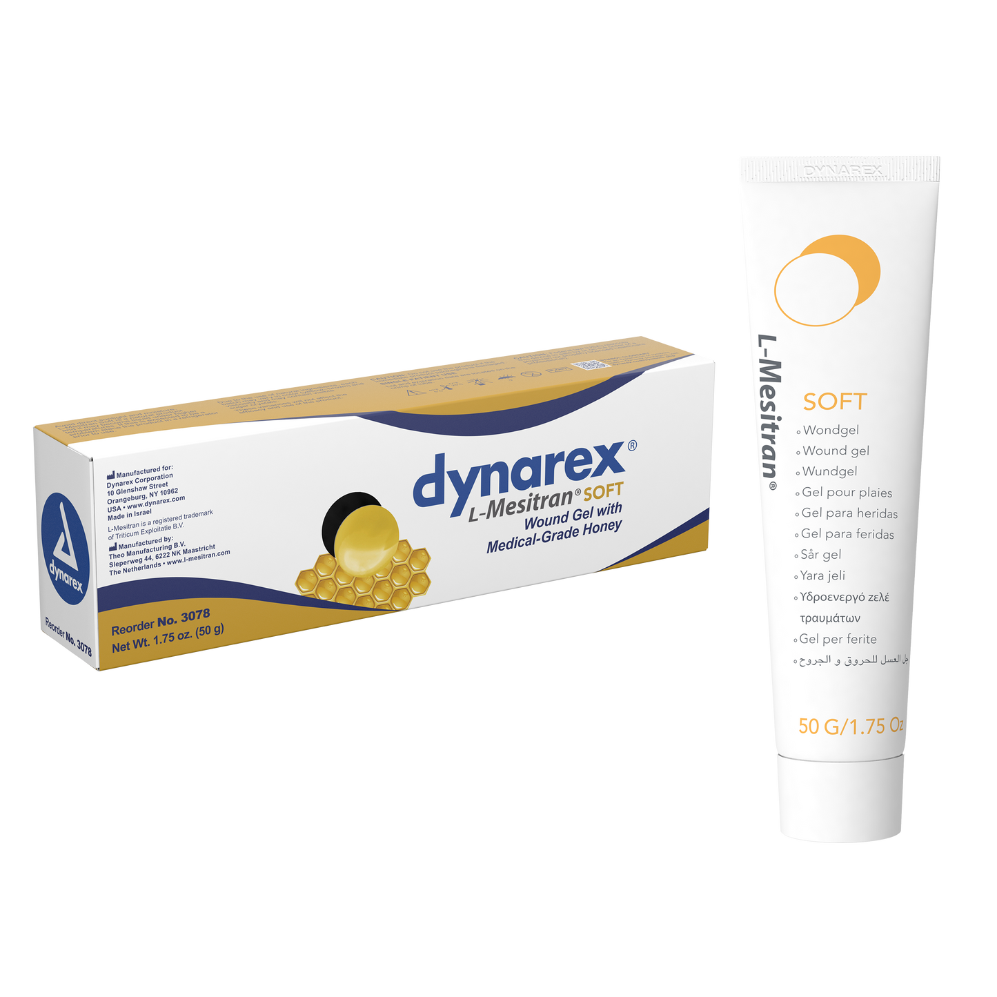 Dynarex L-Mesitran Soft 1.75 oz Tube 24/cs medical supply
