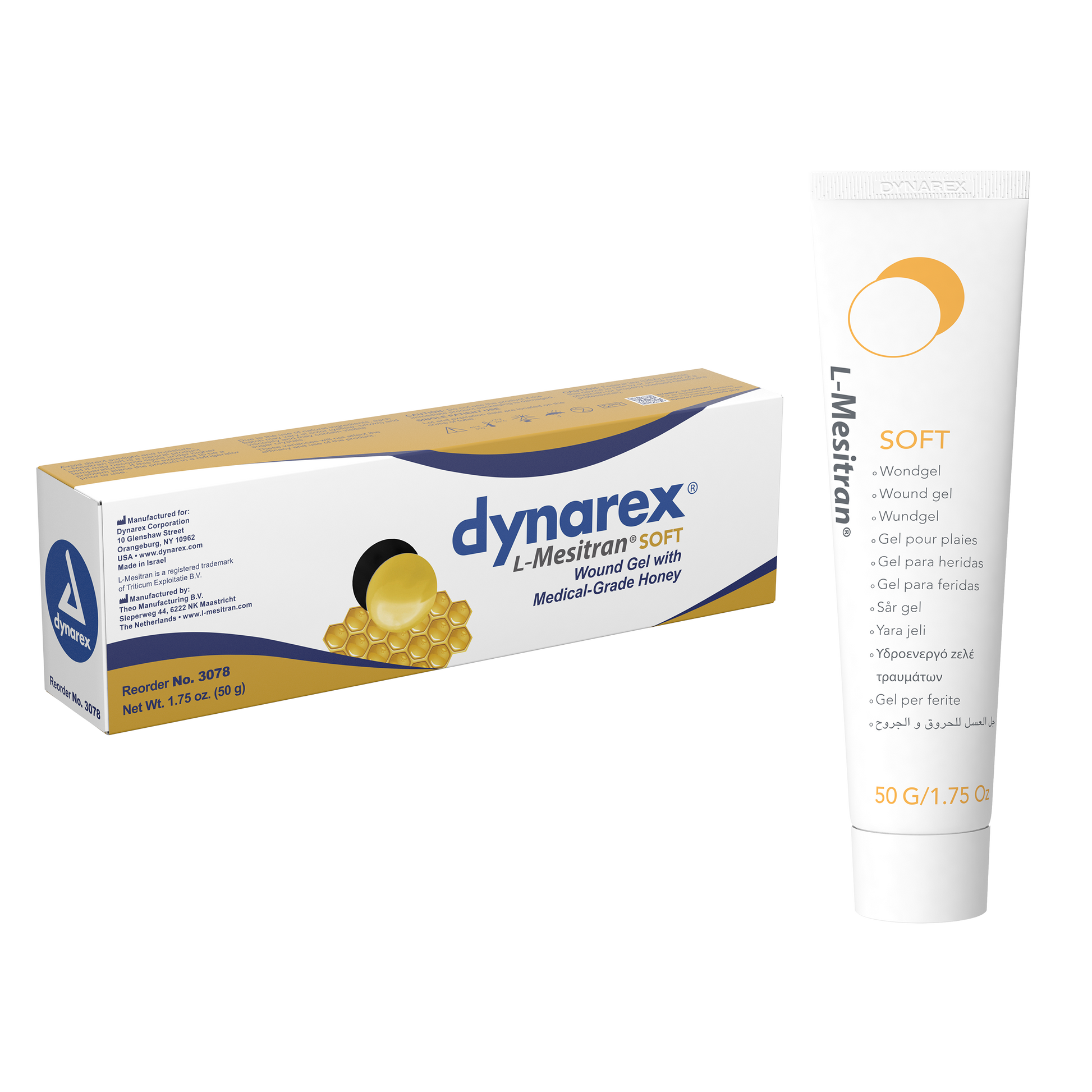 Dynarex L-Mesitran Soft 1.75 oz Tube 24/cs medical supply