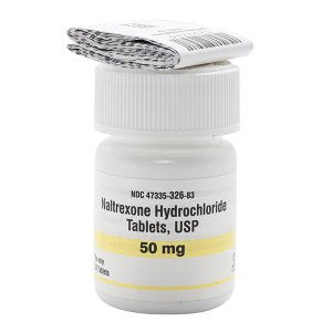 Sun Pharma, Naltrexone HCl 50MG Tab 30 (47335-0326-83), medical supply