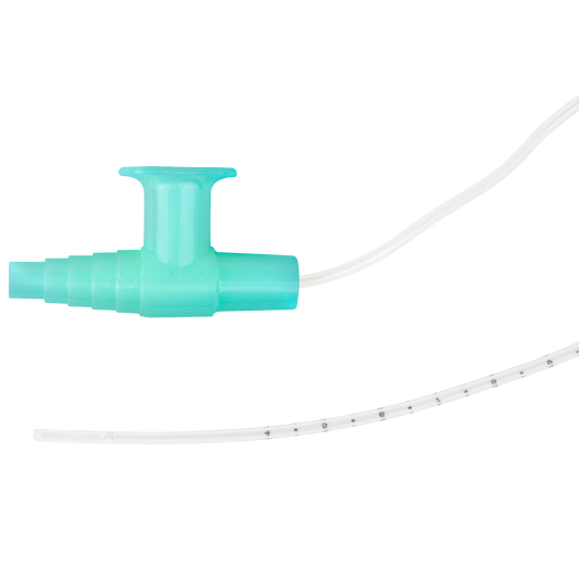 Resp-O2 Single Suction Catheter Graduated Control Valve 6 Fr Pediatric 50/cs medical supply