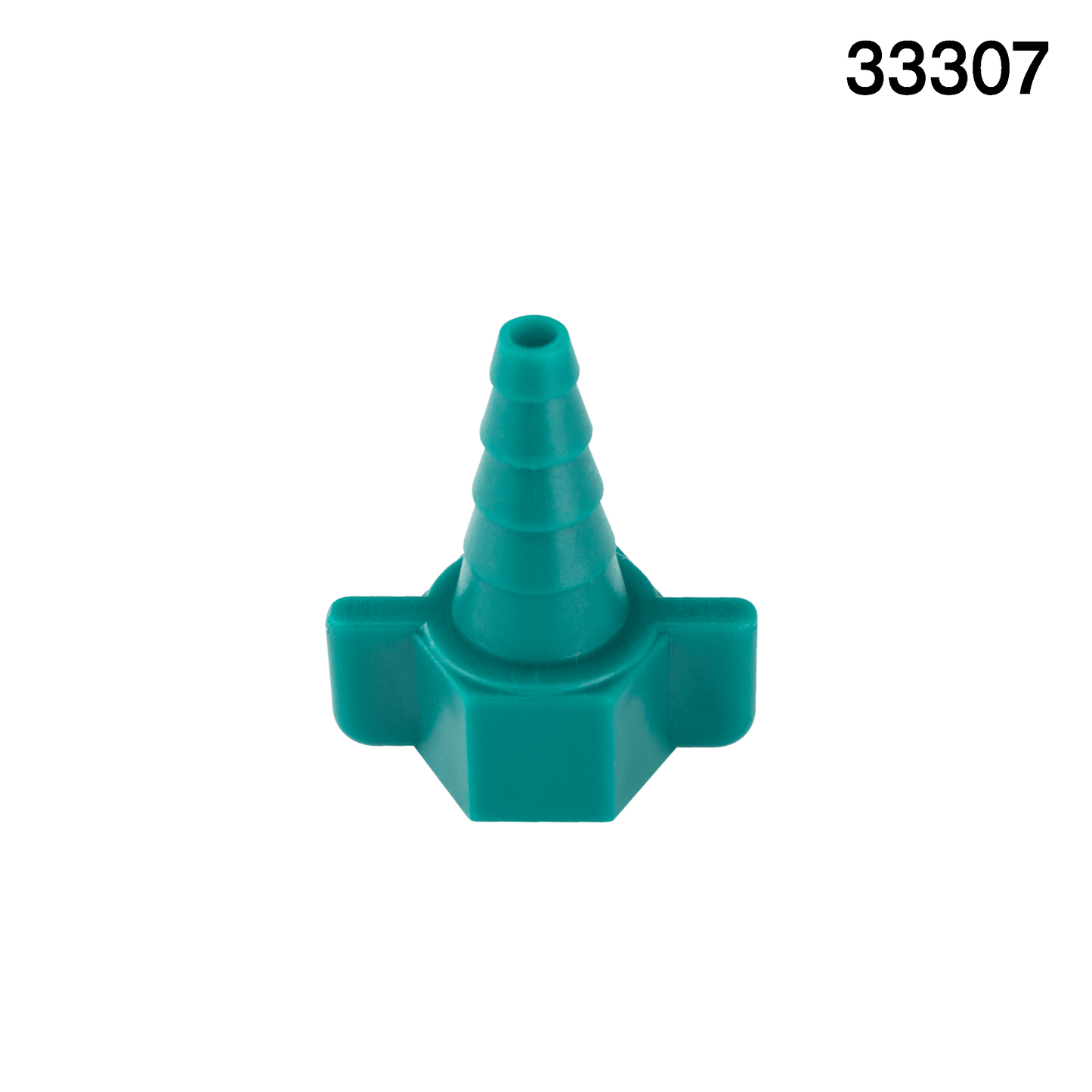 Resp-O2 Oxygen Tubing Nut Nipple Adaptor 10/50cs medical supply