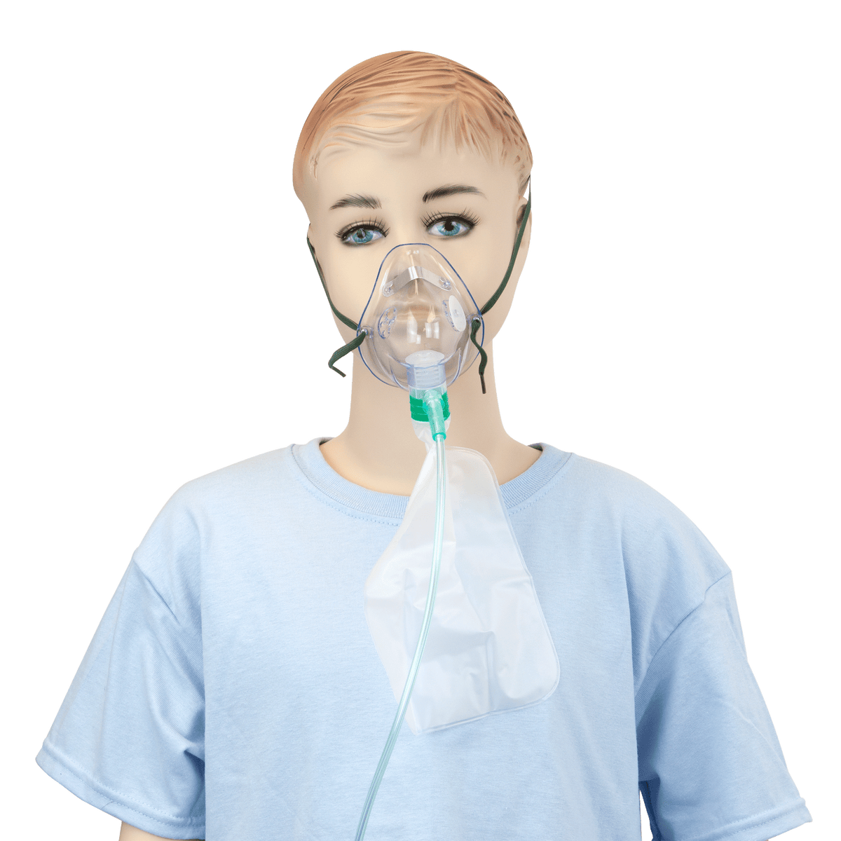 Resp-O2 Pediatric Non-Rebreather Mask with Safety Vent 50/cs medical supply