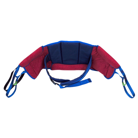 Dynarex Deluxe Sit-to-Stand Sling Large Blue medical supply