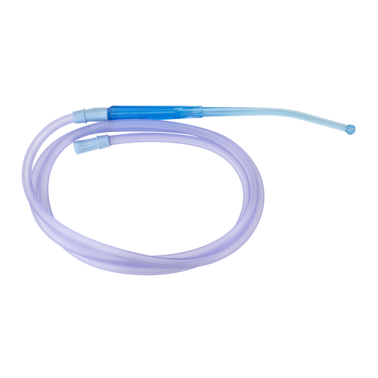 Resp-O2 Yankauer Suction Handle Non-Vented 1/4 x 6 ft Tubing 50 per Case medical supply