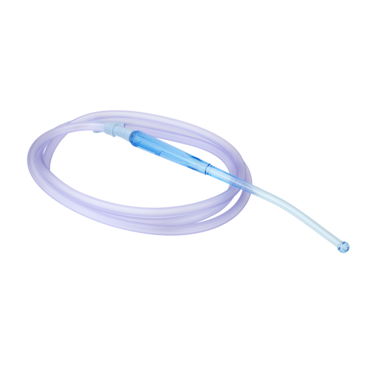 Resp-O2 Yankauer Suction Handle Non-Vented 1/4 x 10 ft Tubing 20 per Case medical supply