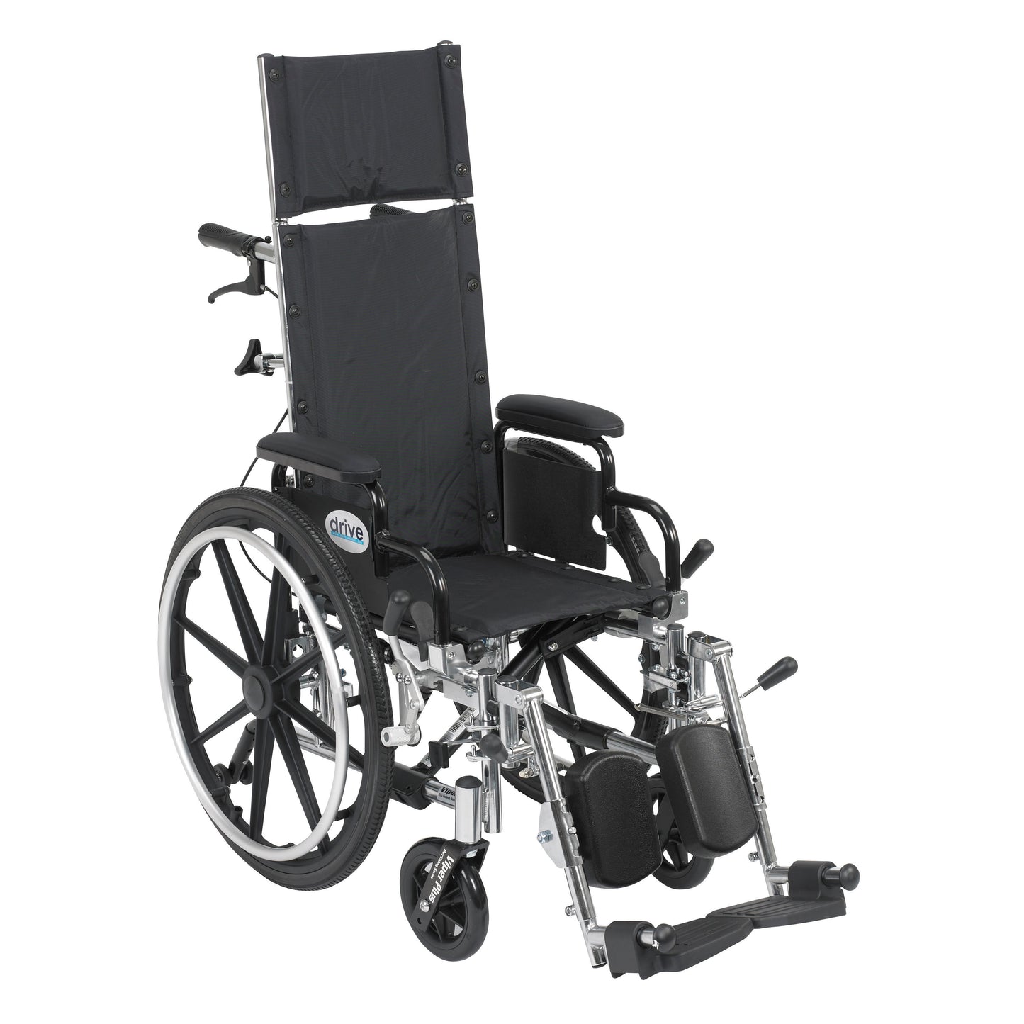 Drive Medical Viper Plus Lightweight Reclining Wheelchair 12in Seat medical supply