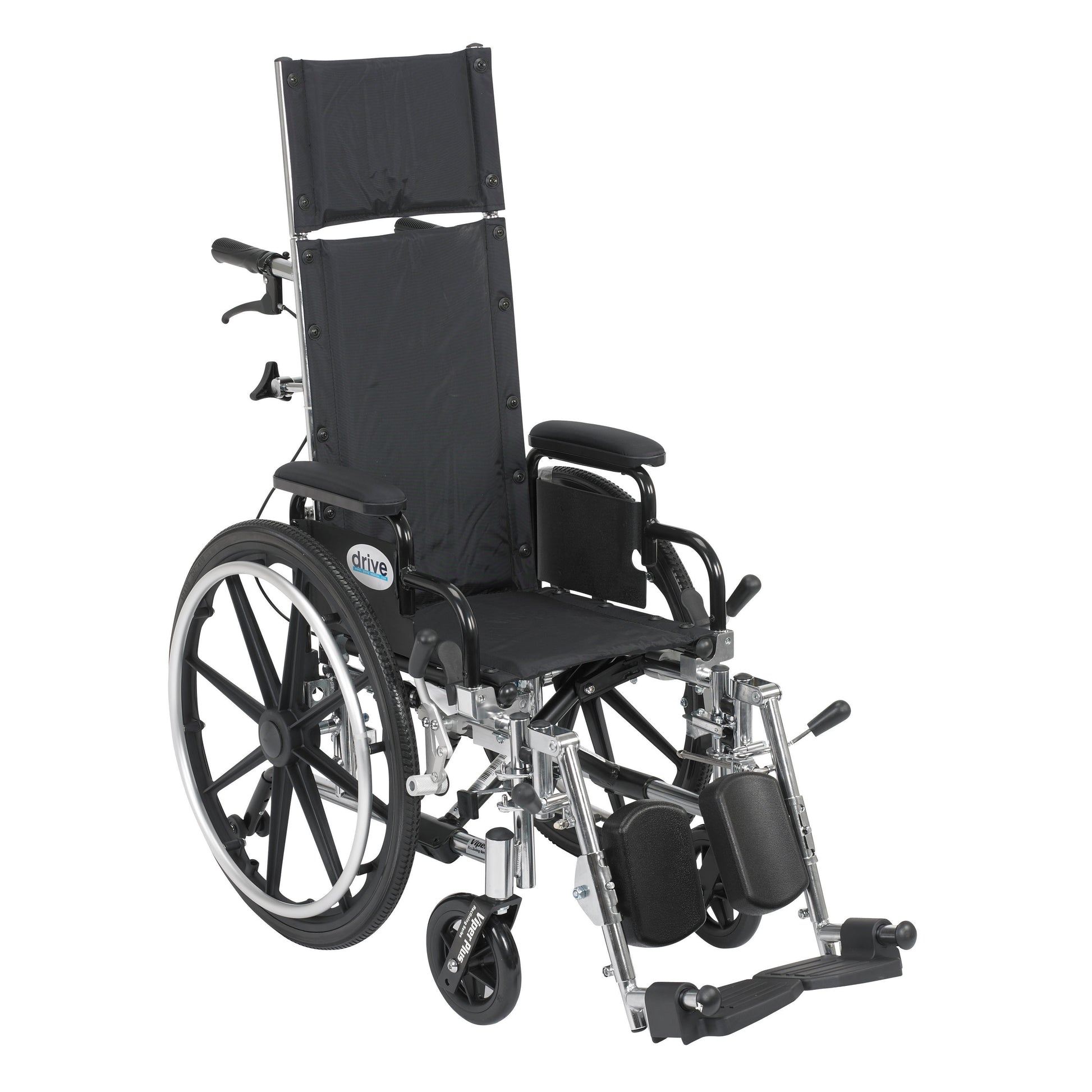 Drive Medical Viper Plus Lightweight Reclining Wheelchair 12in Seat medical supply