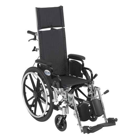 Drive Medical Viper Plus Lightweight Reclining Wheelchair 12in Seat medical supply