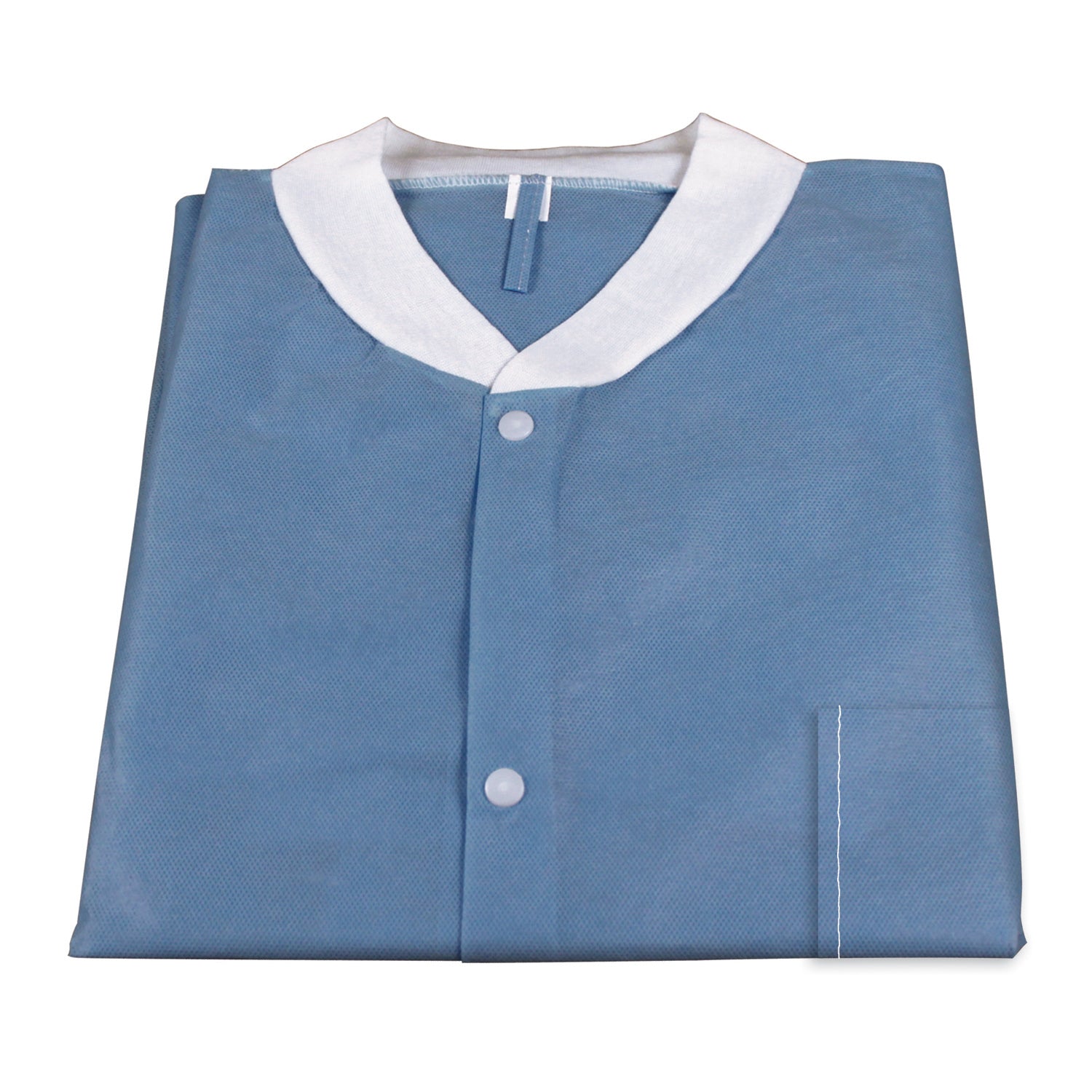 Dynarex Lab Jacket With Pockets XX-Large Blue 3/10/cs medical supply