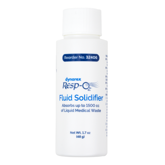 Resp-O2 Fluid Solidifier 1.7 oz 96 per Case medical supply