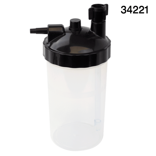 Resp-O2 Dry Bubble Humidifier Home Use 400mL 6PSI Case medical supply