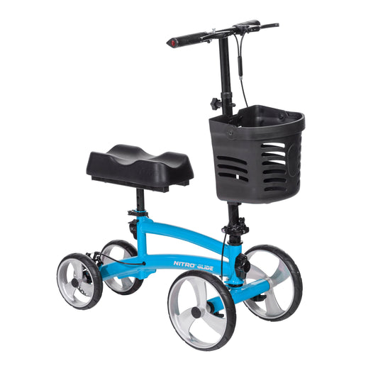Drive Medical Nitro Glide Knee Walker Blue medical supply