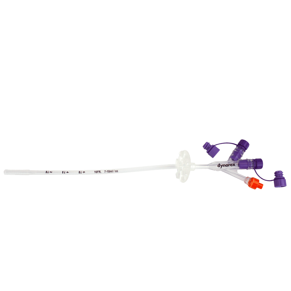 Dynarex Gastrostomy Tube 3 Port ENFit 12 Fr 5/bx medical supply